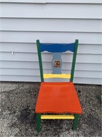 Childs Chair Painted
