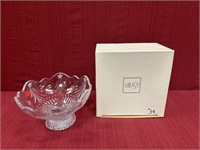 Mikasa ‘Christmas Night’ Crystal Bowl, 10 in. H