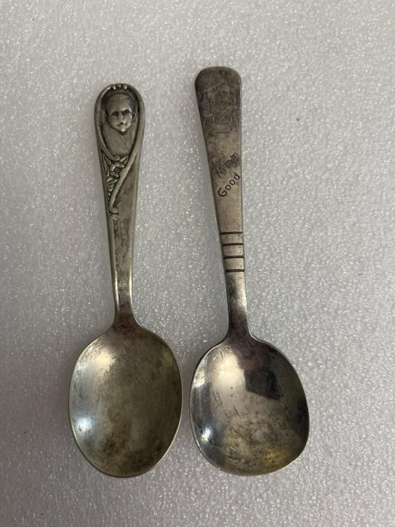 Vintage lot of babies, spoons, Gerber, and