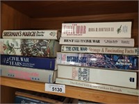 10 Vintage Civil War Books