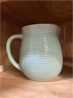 green pitcher Western Stoneware Monmouth Pottery