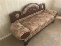 Victorian Sofa w/ Hideaway Storage