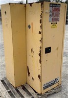 (2) Justrite Flammable Liquid Storage Cabinets