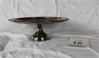 English Silver Mfg. Corp Silver Plated Pedestal