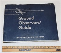 1951 DEPARTMENT OF THE AIR FORCE " GROUND OBSERVER