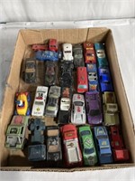 Assortment of toy cars