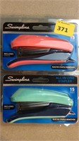 2 Swingline all-in-one staplers