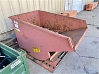 Meco 1 yd 4000 lb Capacity Rocker Dump Unit