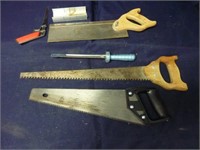 LOT OF VARIOUS SAWS