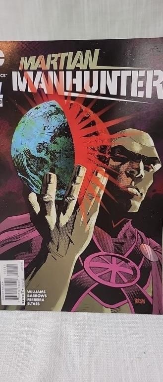 Martian manhunters comic book