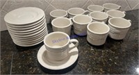 Set of Longaberger Coffee Cups & Saucers