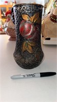 Edwardian Goofus Glass Vase