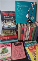 Assortment of Pop Culture and Vintage Books