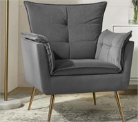 Toulouse Tufted Back Upholstered Armchair