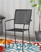 Chanea Stacking Patio Dining Chair Set of 4