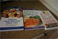 Collection of Three Diabetic Cookbooks