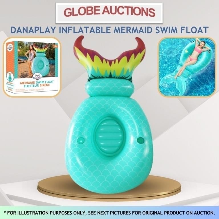 BRAND NEW DANAPLAY INFLATABLE MERMAID SWIM FLOAT