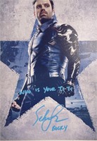 Autograph COA Captain America Photo