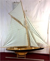 Beautiful Large Scale Model Sailboat