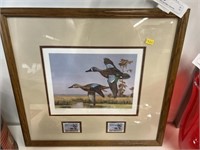 1989 Louisiana Duck Stamp Framed Print