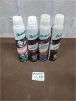 4 Batiste dry shampoo mix lot 6.23oz