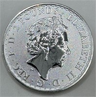 Britannia 2 Pounds Silver Round 2023