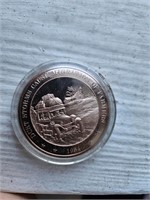 Franklin Mint American History Bronze Coin 1984