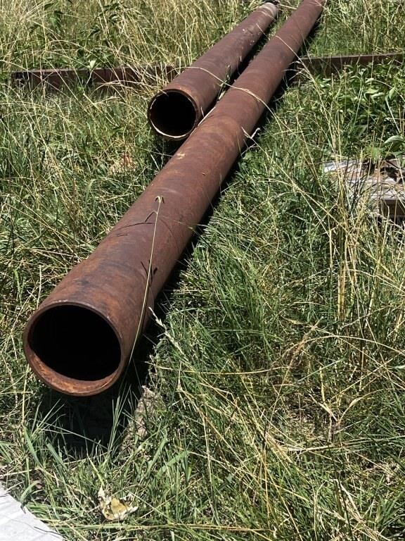 40’ x 6”  metal waterline pipe (1)