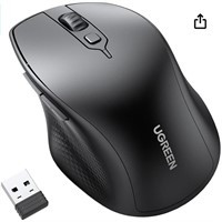 UGREEN Wireless Mouse, Ergonomic Bluetooth Mouse