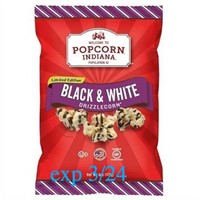 Popcorn Indiana Black & White Drizzlecorn 6pk 6 oz