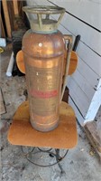 Copper fire extinguisher