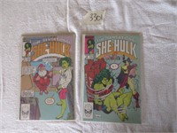 The Senstional She-Hulk - edition 8, 9