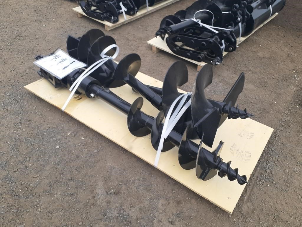 (3) Pc Excavator Augers