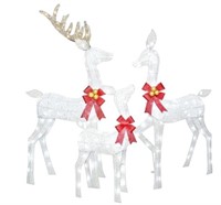 2x Hyoechi Lighted Christmas Deer