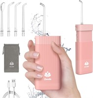 Caredite Water Flosser  Mini Oral Irrigator  Pink