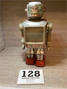 Vintage Tin Robot Man made in Japan