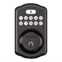 R3727  Defiant Elec. Keypad Deadbolt, Aged Bronze