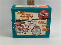 Diecast Coca-Cola miniature bike 1:20 scale