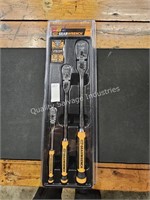 gearwrench locking flex ratchet set (display