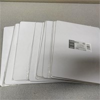 (12) White Boards 9" x 12"    (R# 219)