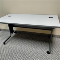 Computer Table on Wheels 60"x29"x30"  (R# 219)