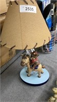 Child’s horse lamp