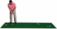 PUTT-A-BOUT GOLD PUTTING MAT, 3 X 11 FEET