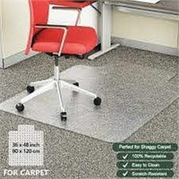 YOUKADA OFFICE CHAIR MAT 90 X 120 CM