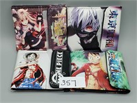 Anime Wallets. Lot Of 4 New
