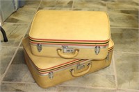 Pair of Vintage Suitcases by Ventura