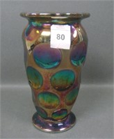 Eda Blue Kulor Vase with Flared Top