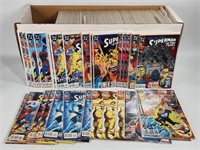 LONG BOX FULL OF ASSORTED COMIC BOOKS