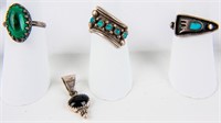 Jewelry Sterling Silver Rings & Pendants