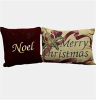 2 Christmas Pillows